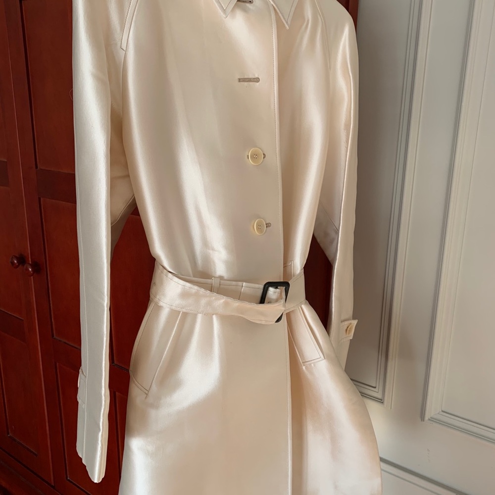 Aquascutum silk trench